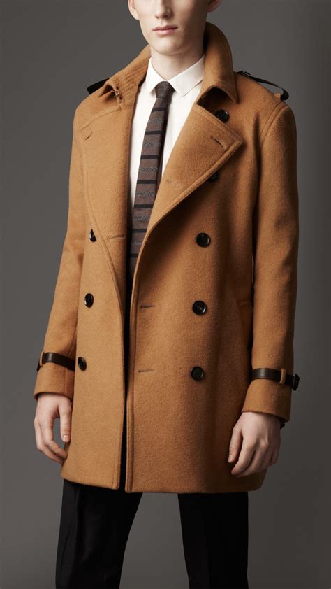 burberry wool cashmere trench coat mens|burberry cashmere setup men.